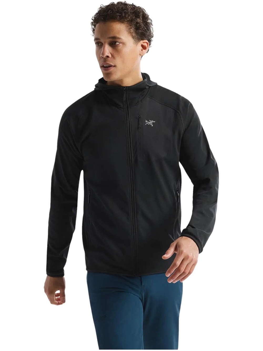 Arc’teryx Delta Hoodie Polartec Fleece Lightweight Thermal Layer Run Ski Jacket